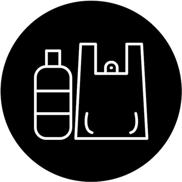 Diseño vectorial Estilo de icono de plástico
