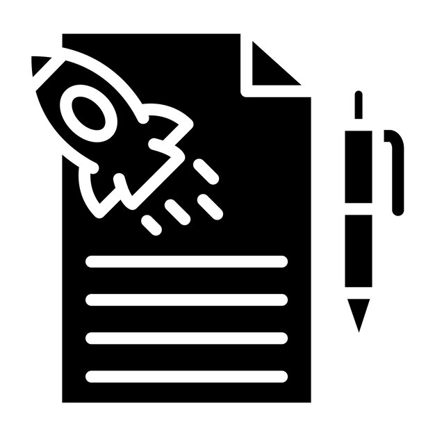 Diseño vectorial Estilo de icono de la plataforma de lanzamiento heredada