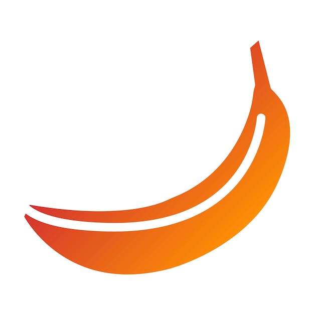 Diseño vectorial Estilo de icono de plátano