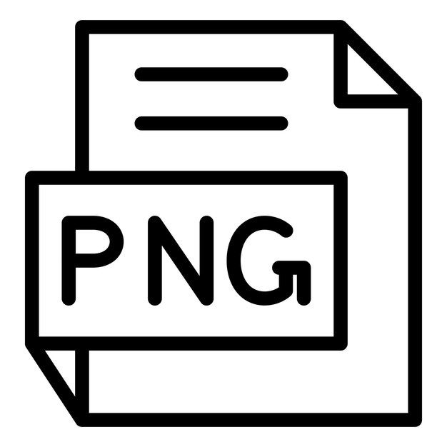 Diseño vectorial estilo de icono PNG