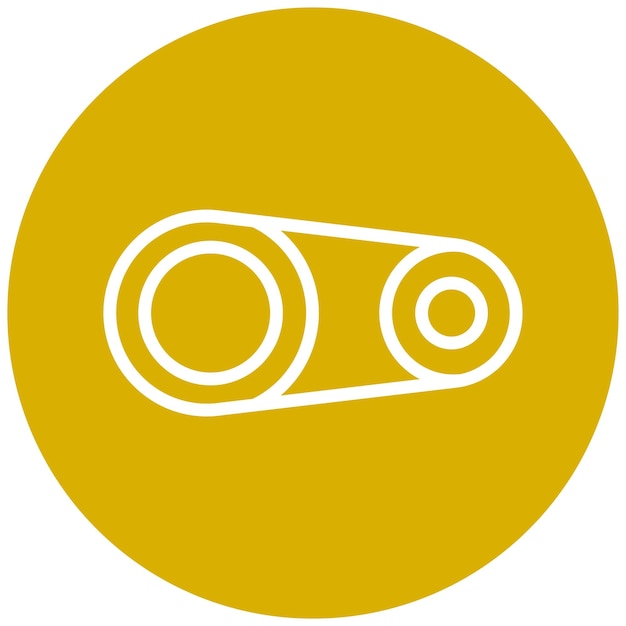 Diseño vectorial Estilo del icono de la pole idle