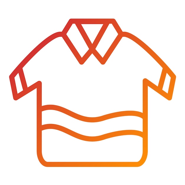 Diseño vectorial Estilo del icono de Polo