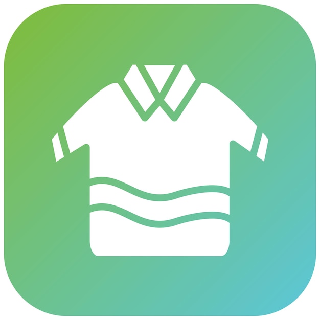 Diseño vectorial Estilo del icono de Polo