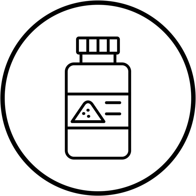 Diseño vectorial de estilo de icono de polvo para bebés