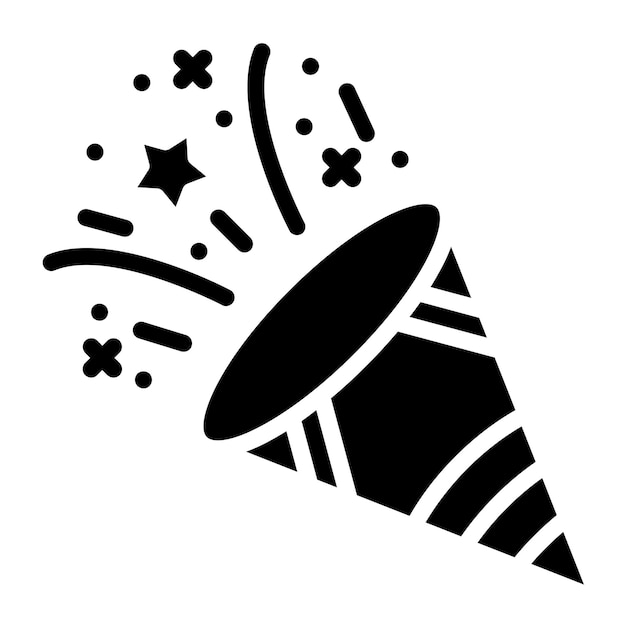 Diseño vectorial estilo de icono Popper