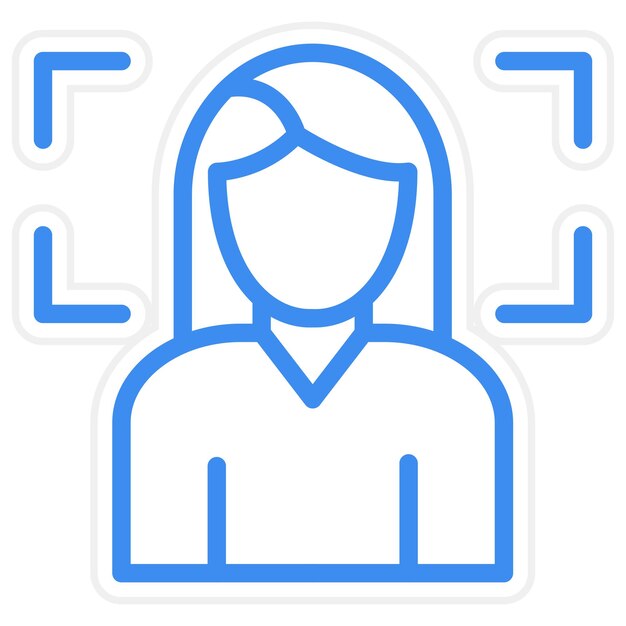 Diseño vectorial Estilo de icono de primer plano