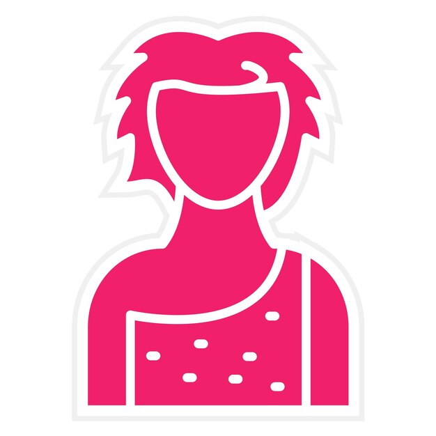 Diseño vectorial Estilo de icono primitivo