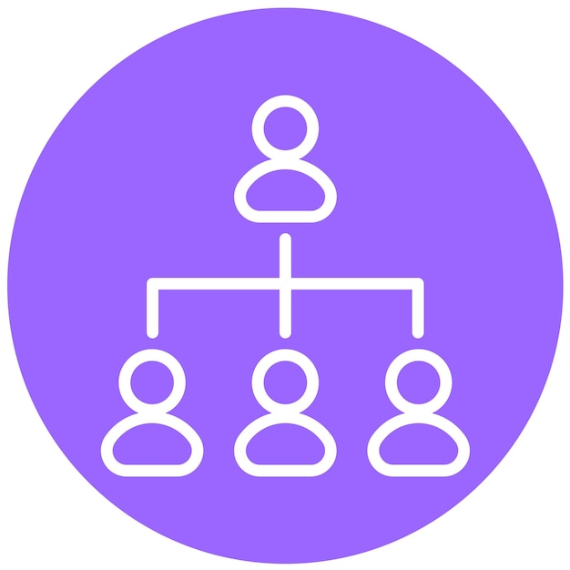 Diseño vectorial Estilo del icono de productividad remota