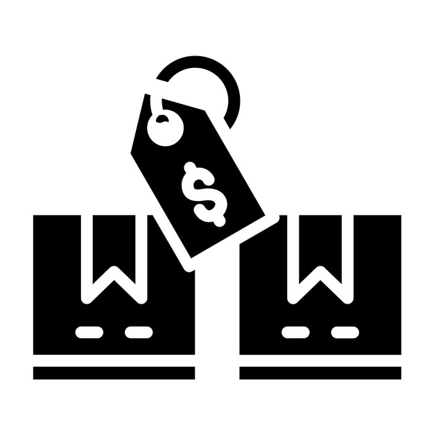 Diseño vectorial Estilo de icono de los productos mejor valorados