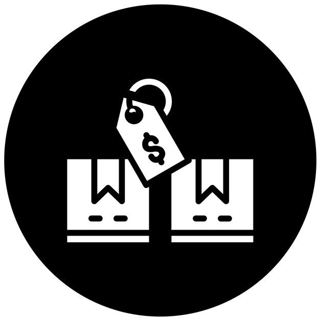 Diseño vectorial Estilo de icono de los productos mejor valorados