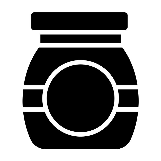 Diseño vectorial del estilo del icono de propagación de frutas