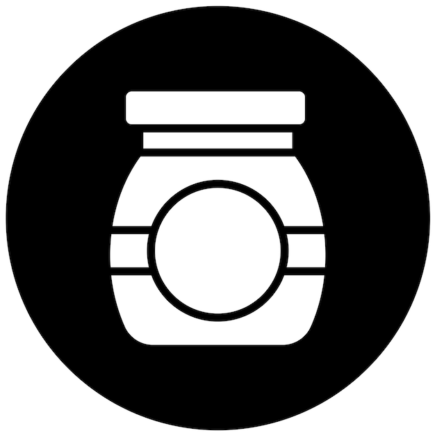 Diseño vectorial del estilo del icono de propagación de frutas