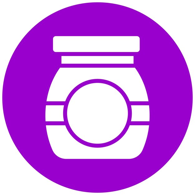 Diseño vectorial del estilo del icono de propagación de frutas