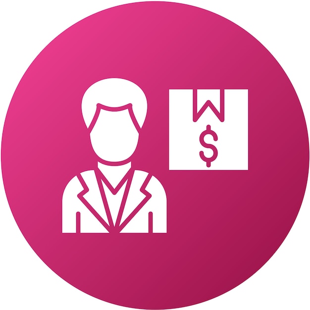 Diseño vectorial Estilo del icono de propiedad del producto