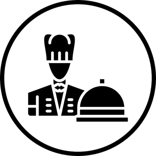 Diseño vectorial Estilo del icono del proveedor