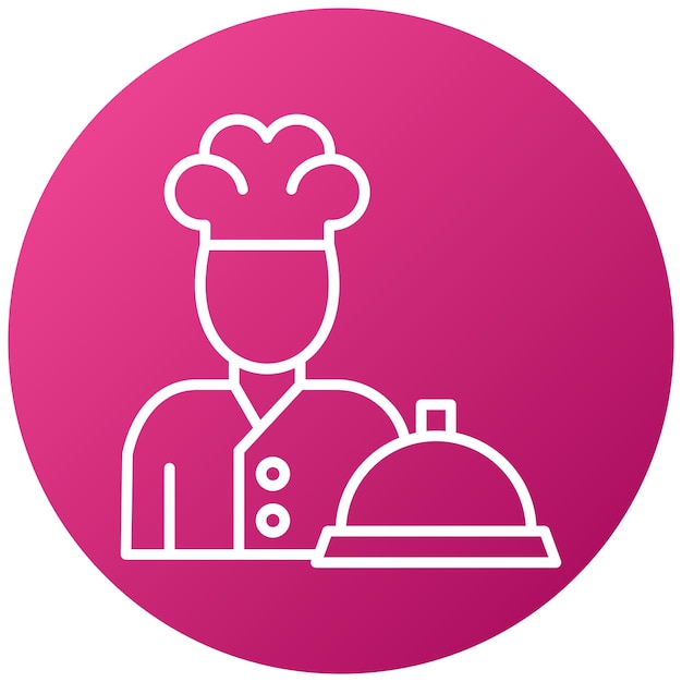 Diseño vectorial Estilo del icono del proveedor