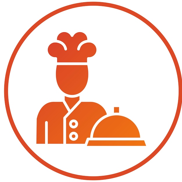 Diseño vectorial Estilo del icono del proveedor