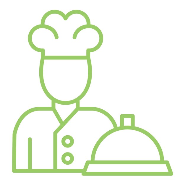 Diseño vectorial Estilo del icono del proveedor