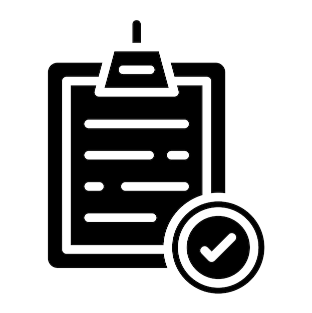 Diseño vectorial Estilo de icono de proyecto completo