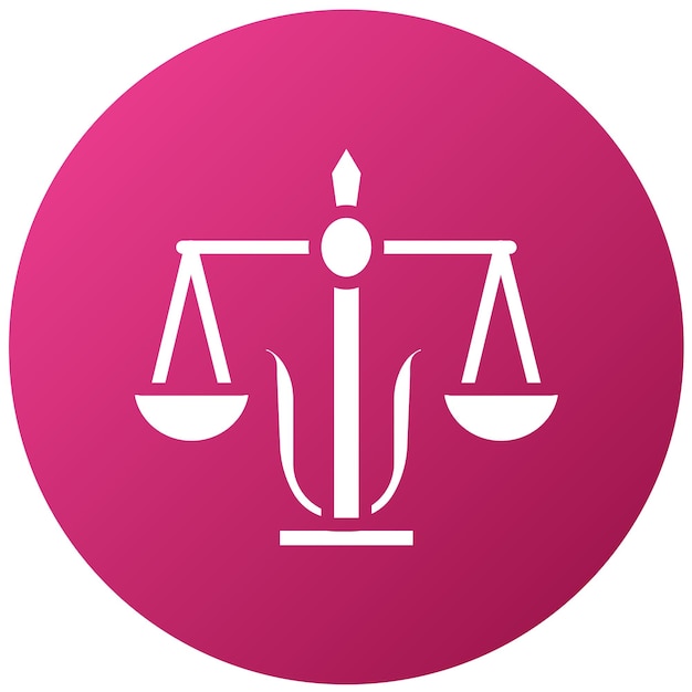 Diseño vectorial Estilo de icono de psicología forense