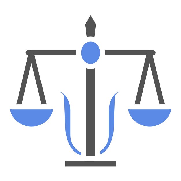 Diseño vectorial Estilo de icono de psicología forense