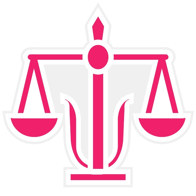 Diseño vectorial Estilo de icono de psicología forense