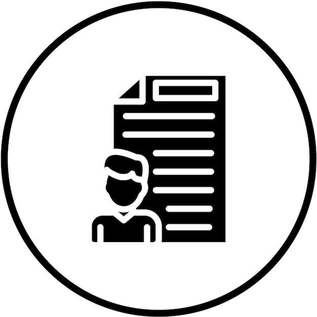 Diseño vectorial Estilo del icono de la publicación de invitados