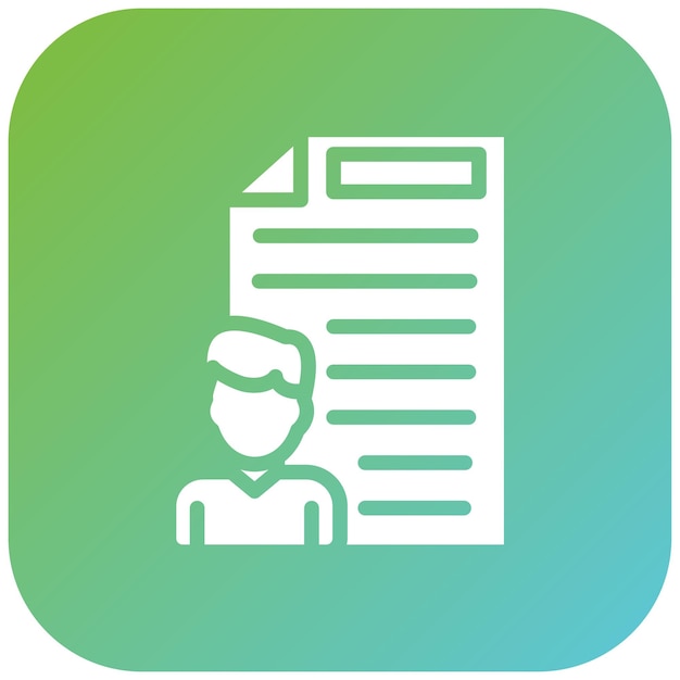 Diseño vectorial Estilo del icono de la publicación de invitados