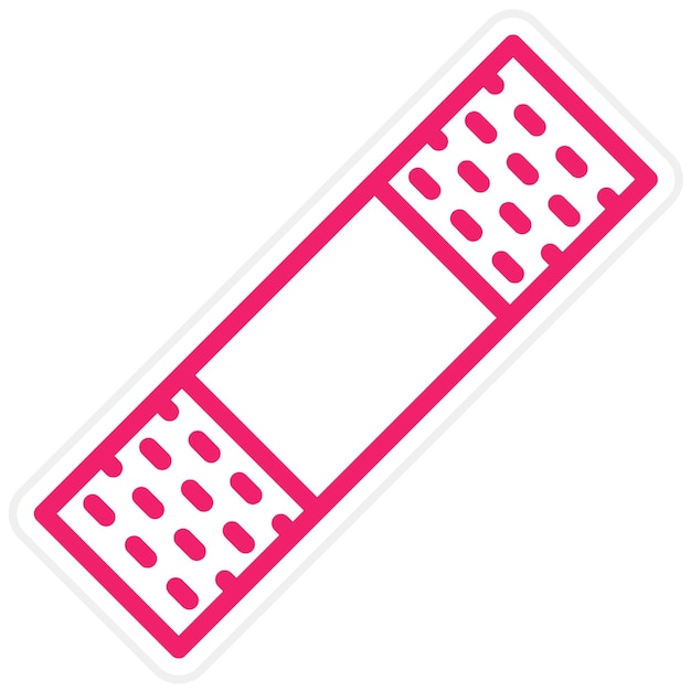 Diseño vectorial estilo de icono de puente SLI