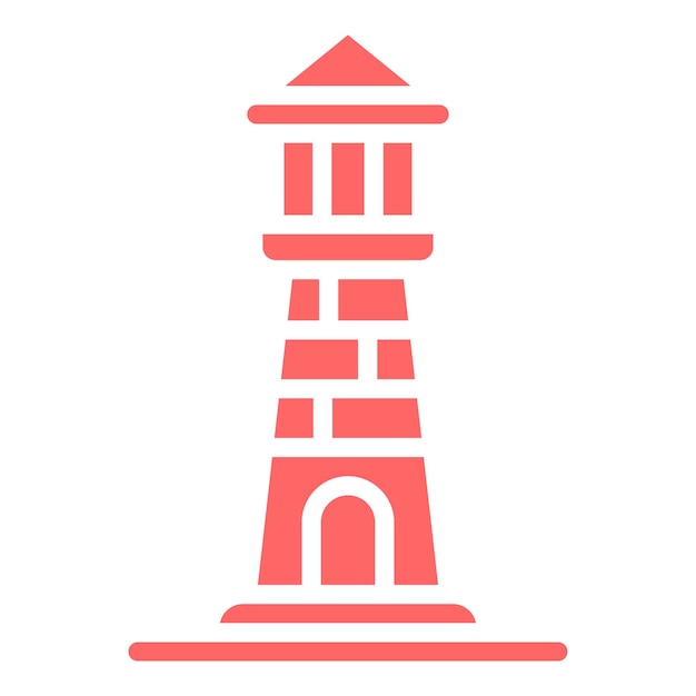 Diseño vectorial de estilo de icono de puerto seguro