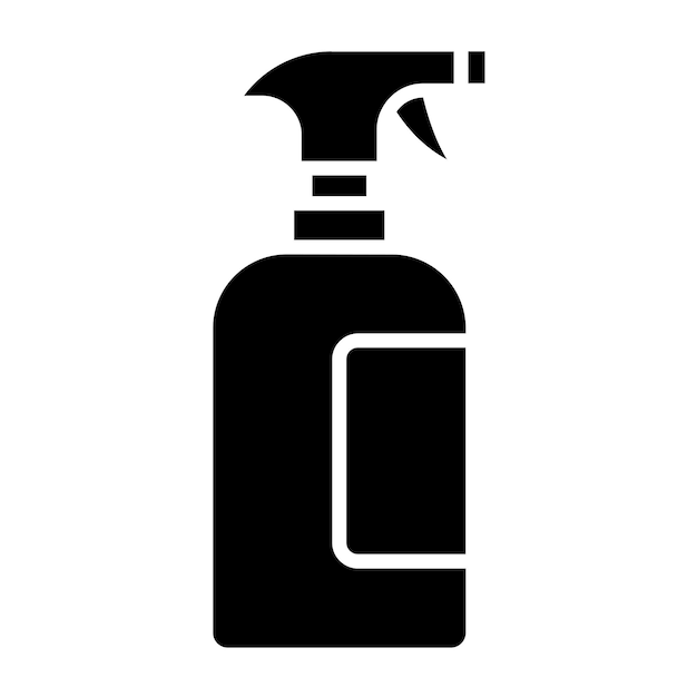 Diseño vectorial Estilo del icono de pulverización de agua