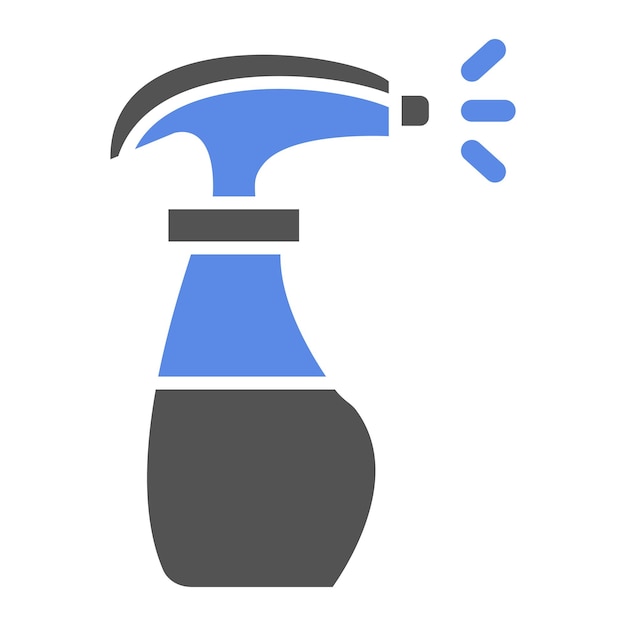 Diseño vectorial Estilo del icono de pulverización de agua