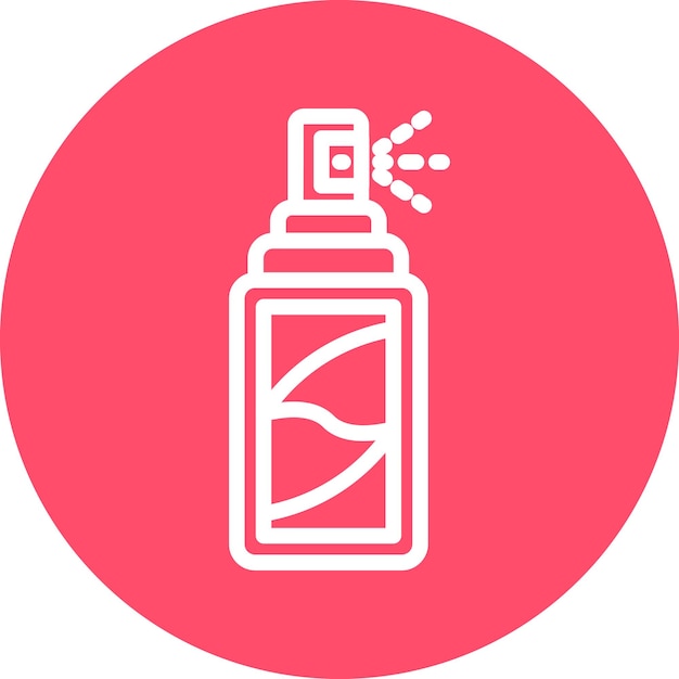 Diseño vectorial Estilo del icono de pulverización
