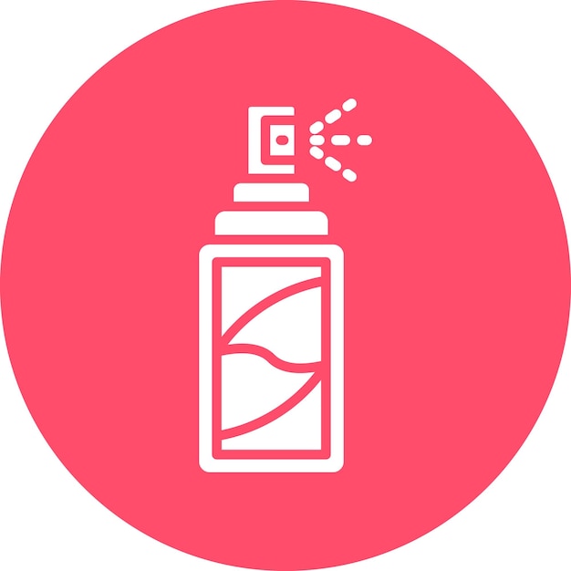 Diseño vectorial Estilo del icono de pulverización