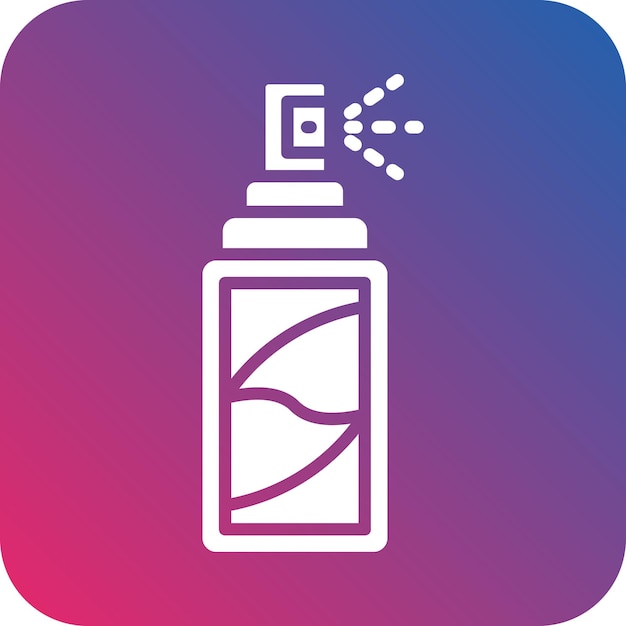 Diseño vectorial Estilo del icono de pulverización