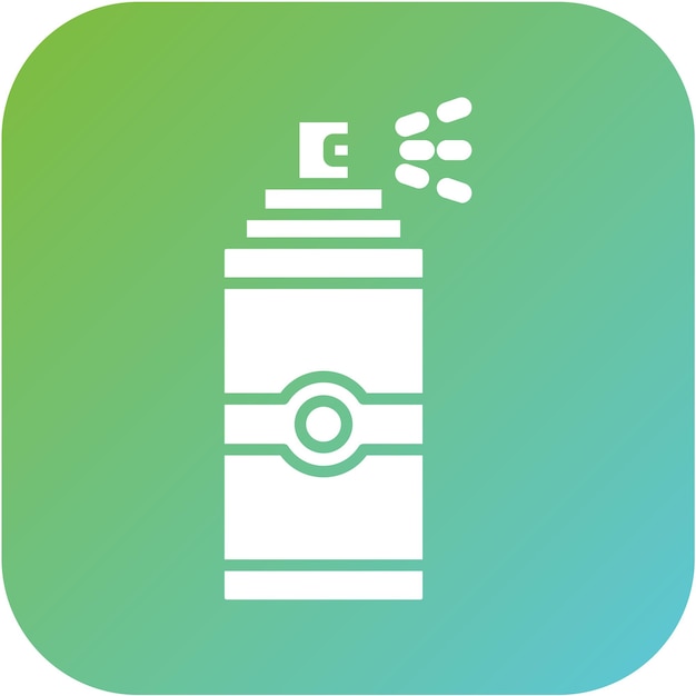 Diseño vectorial Estilo del icono de pulverización