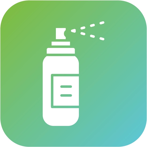 Diseño vectorial Estilo del icono de pulverización