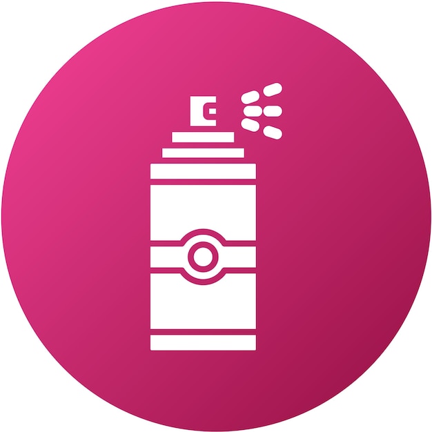 Diseño vectorial Estilo del icono de pulverización