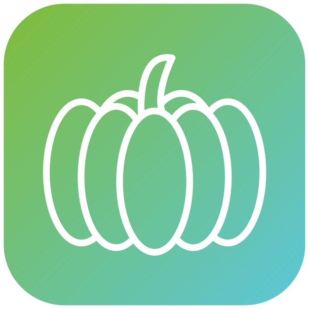 Diseño vectorial del estilo del icono de Pumpkin Perk