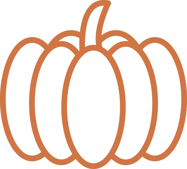 Diseño vectorial del estilo del icono de Pumpkin Perk