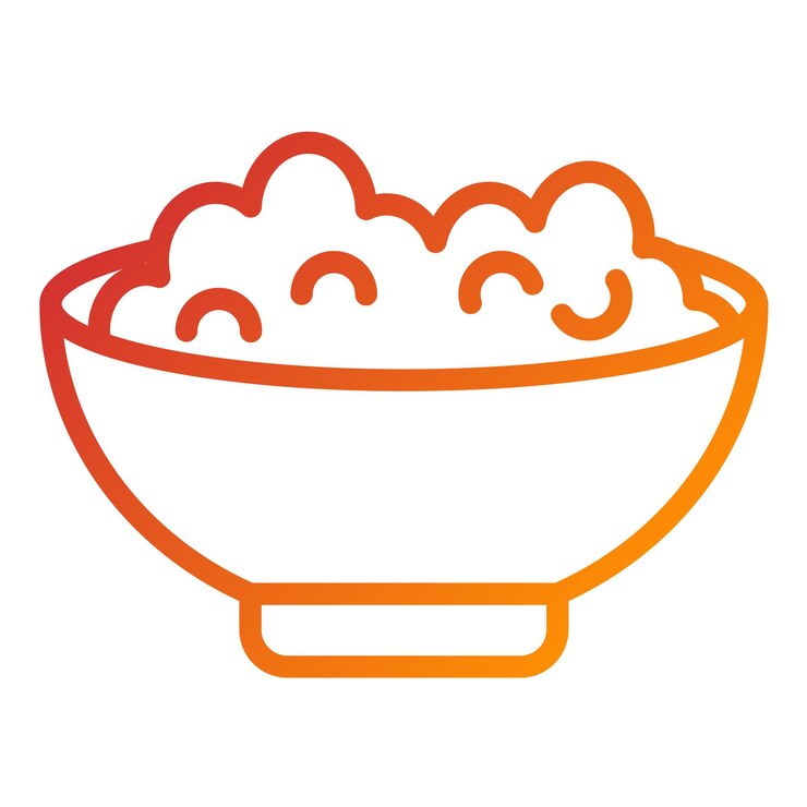 Vector diseño vectorial de estilo icono de queso cottage