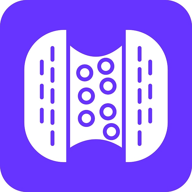 Diseño vectorial de estilo de icono de queso a la parrilla