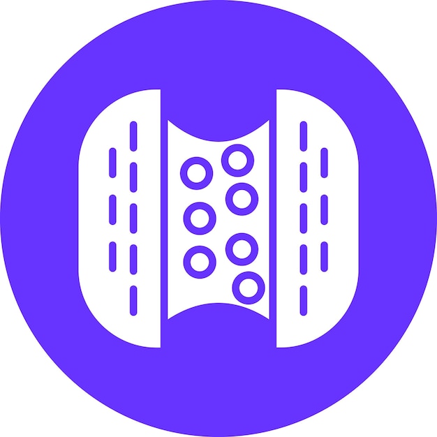 Diseño vectorial de estilo de icono de queso a la parrilla
