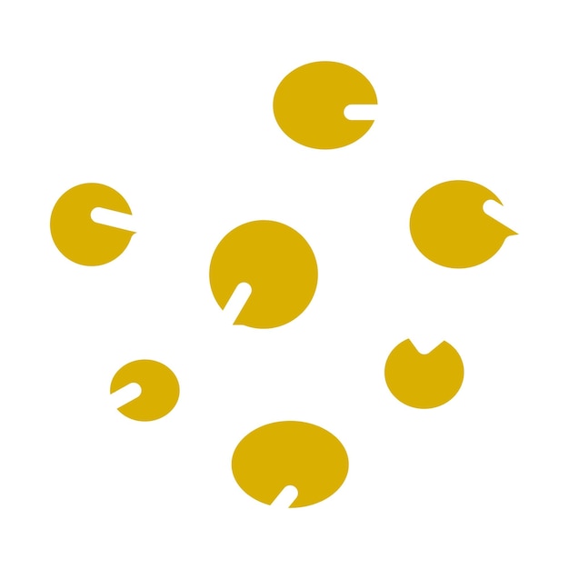 Diseño vectorial Estilo del icono de quinua