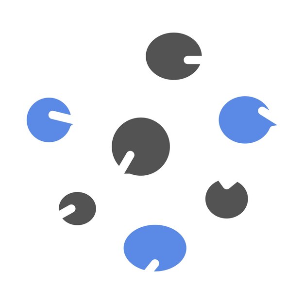 Diseño vectorial Estilo del icono de quinua