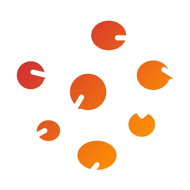 Diseño vectorial Estilo del icono de quinua