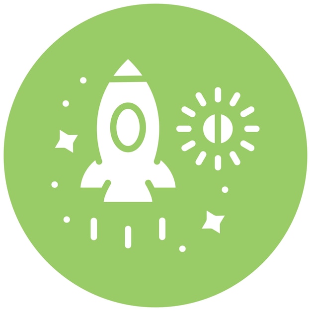 Diseño vectorial Estilo de icono de radiancia de avance