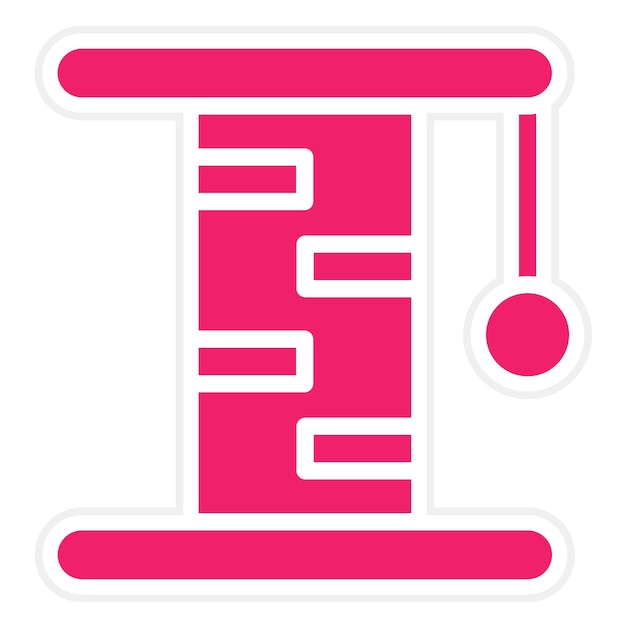 Diseño vectorial estilo de icono de rascado