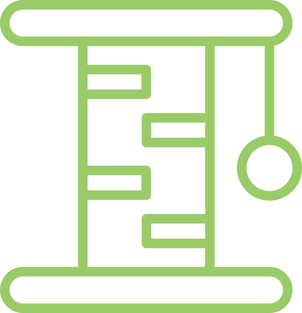 Diseño vectorial estilo de icono de rascado