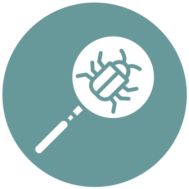 Diseño vectorial Estilo de icono de rastreo seguro
